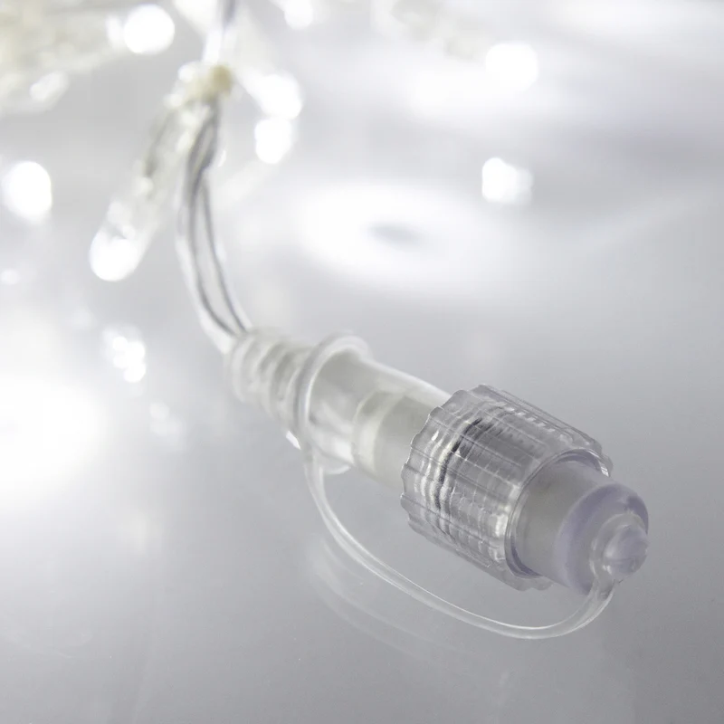 Core Connect 10m 100er LED Lichterkette weiß koppelbar transparentes Kabel