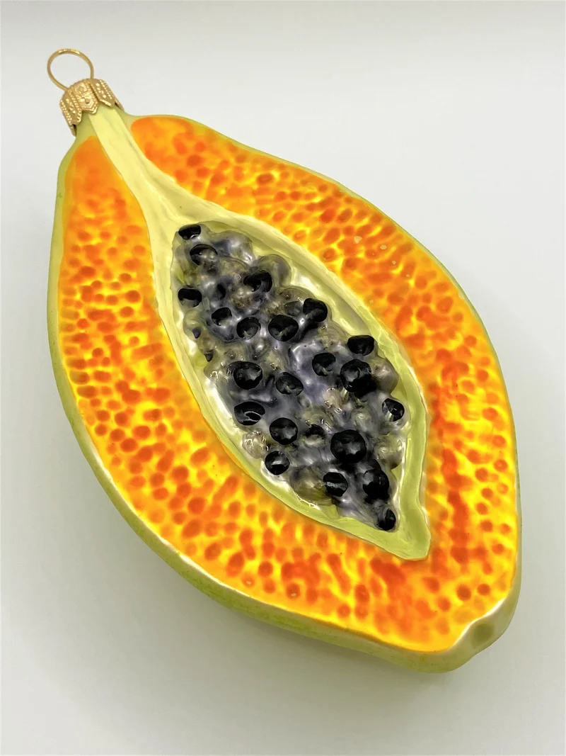 Halbierte Papaya