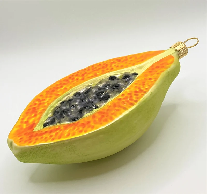 Halbierte Papaya