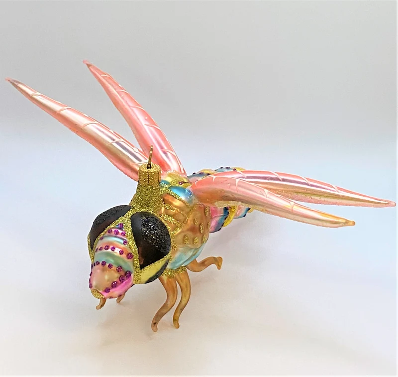 Libelle, mehrfarbig, gross