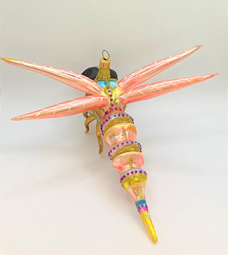 Libelle, mehrfarbig, gross