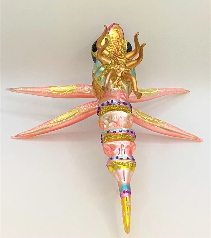Libelle, mehrfarbig, gross