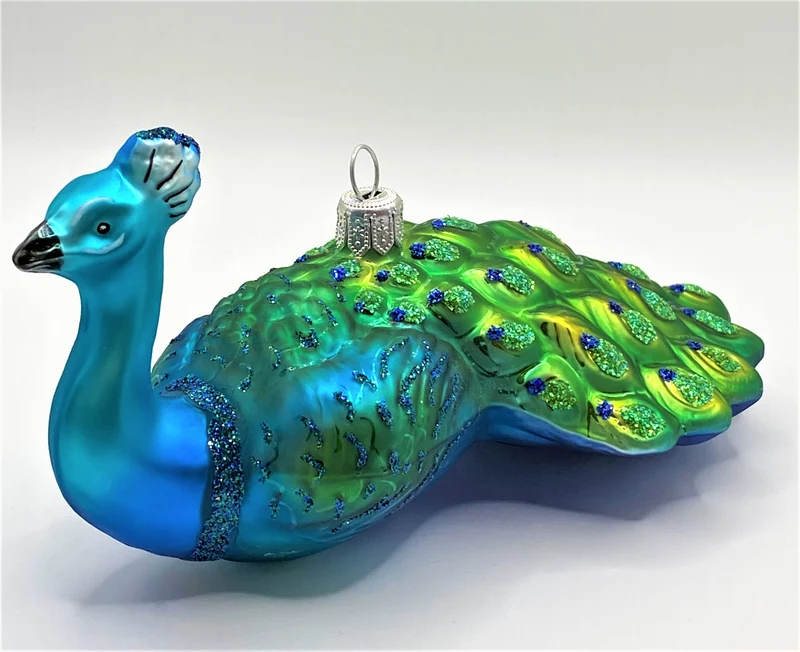 Sitzender Pfau