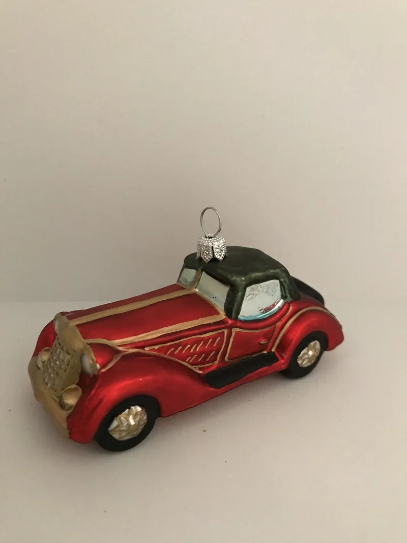 Oldtimer Coupé rot
