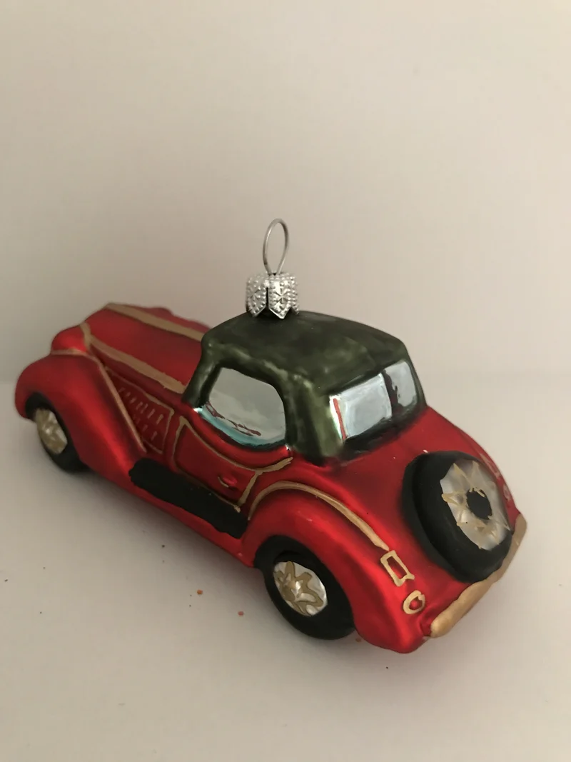 Oldtimer Coupé rot