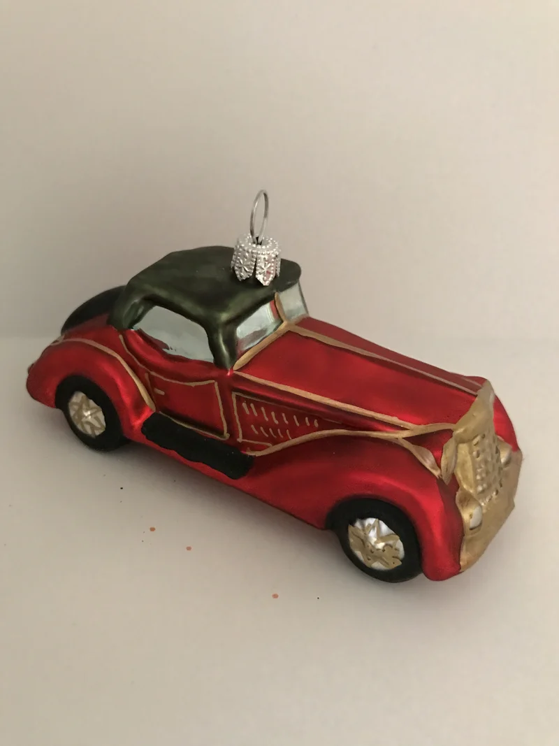 Oldtimer Coupé rot