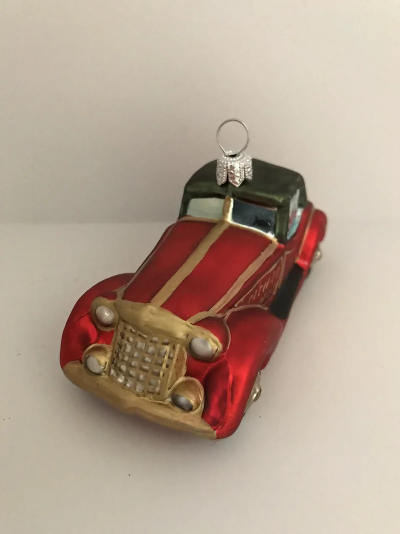 Oldtimer Coupé rot