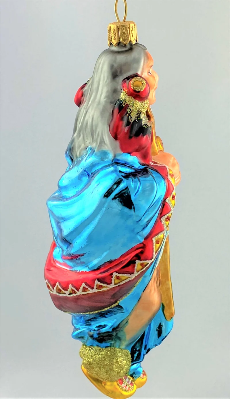 First Nation Weiser Mann in traditionellem Gewand