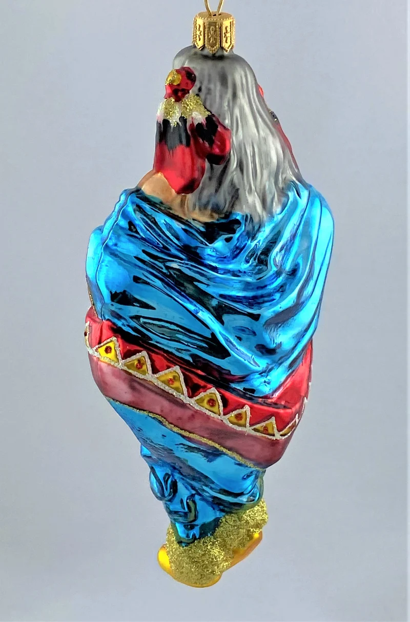 First Nation Weiser Mann in traditionellem Gewand