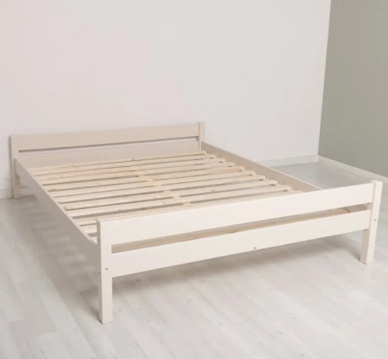 Casa Padrino Bett im Landhausstil, 200 x 140 x 50 cm