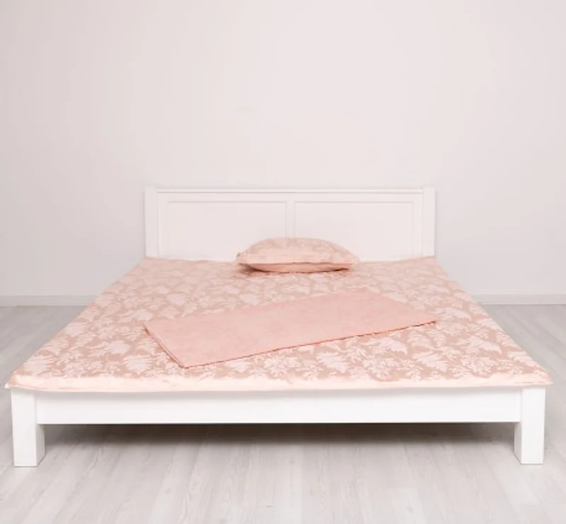 Casa Padrino Bett im Landhausstil, 140 x 200 x 82 cm