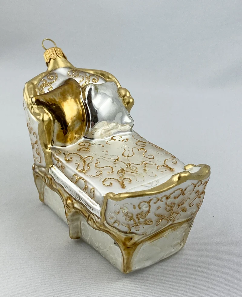 Chaiselongue beige gold