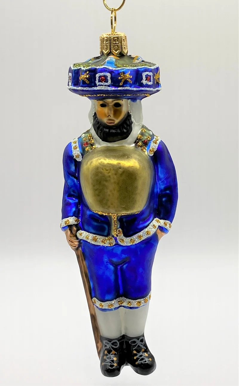 Silvesterklaus Schellenklaus Schön, blau