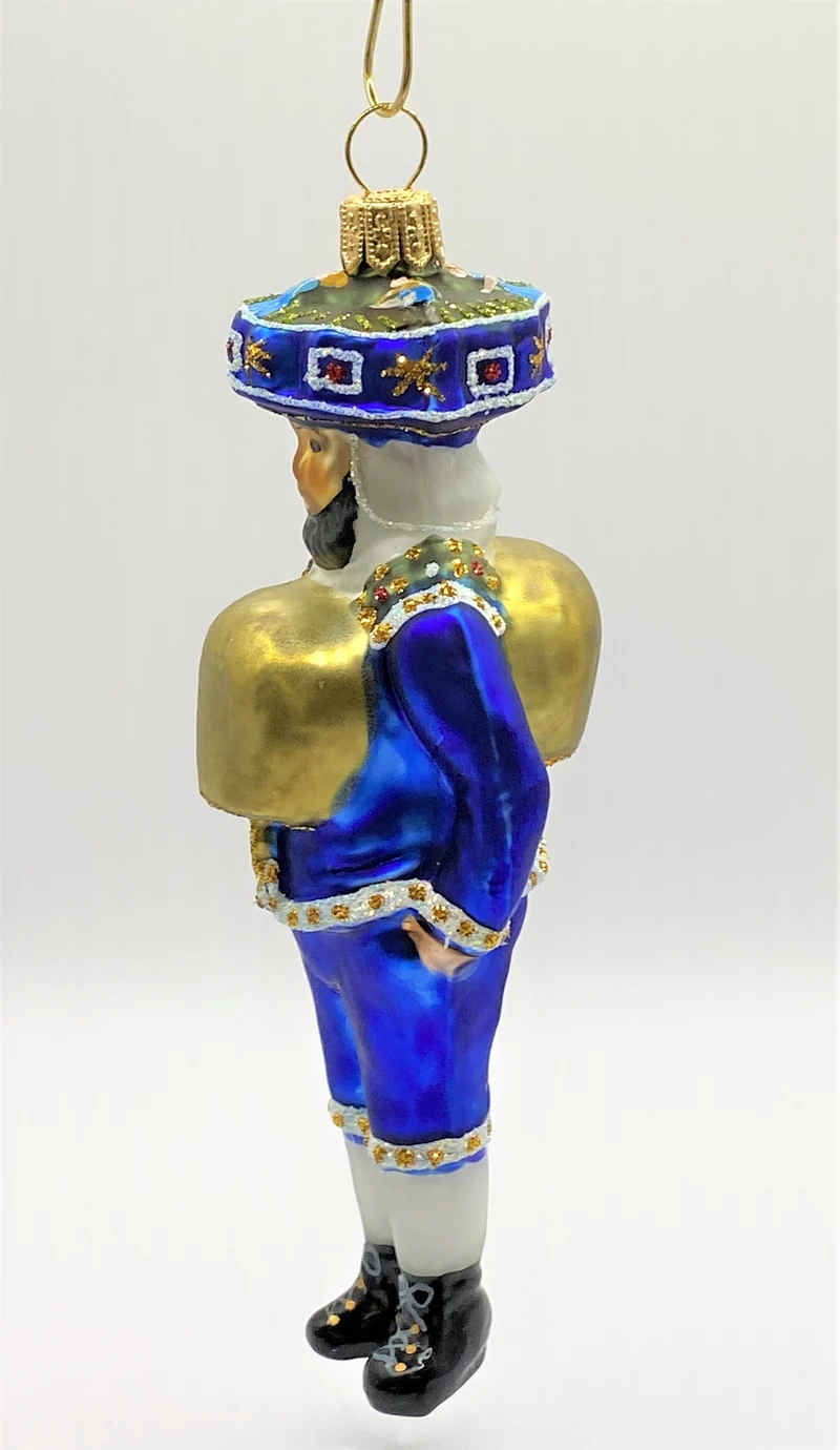 Silvesterklaus Schellenklaus Schön, blau