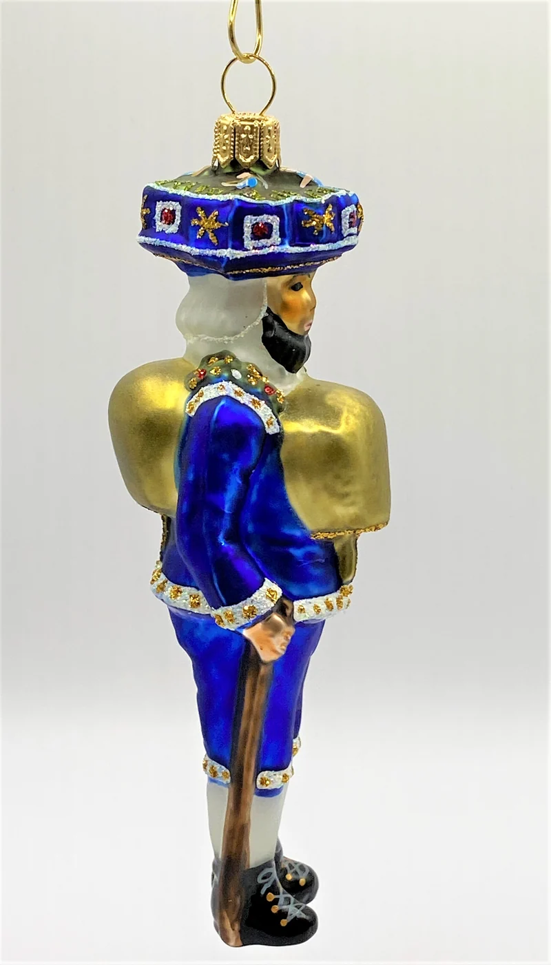 Silvesterklaus Schellenklaus Schön, blau