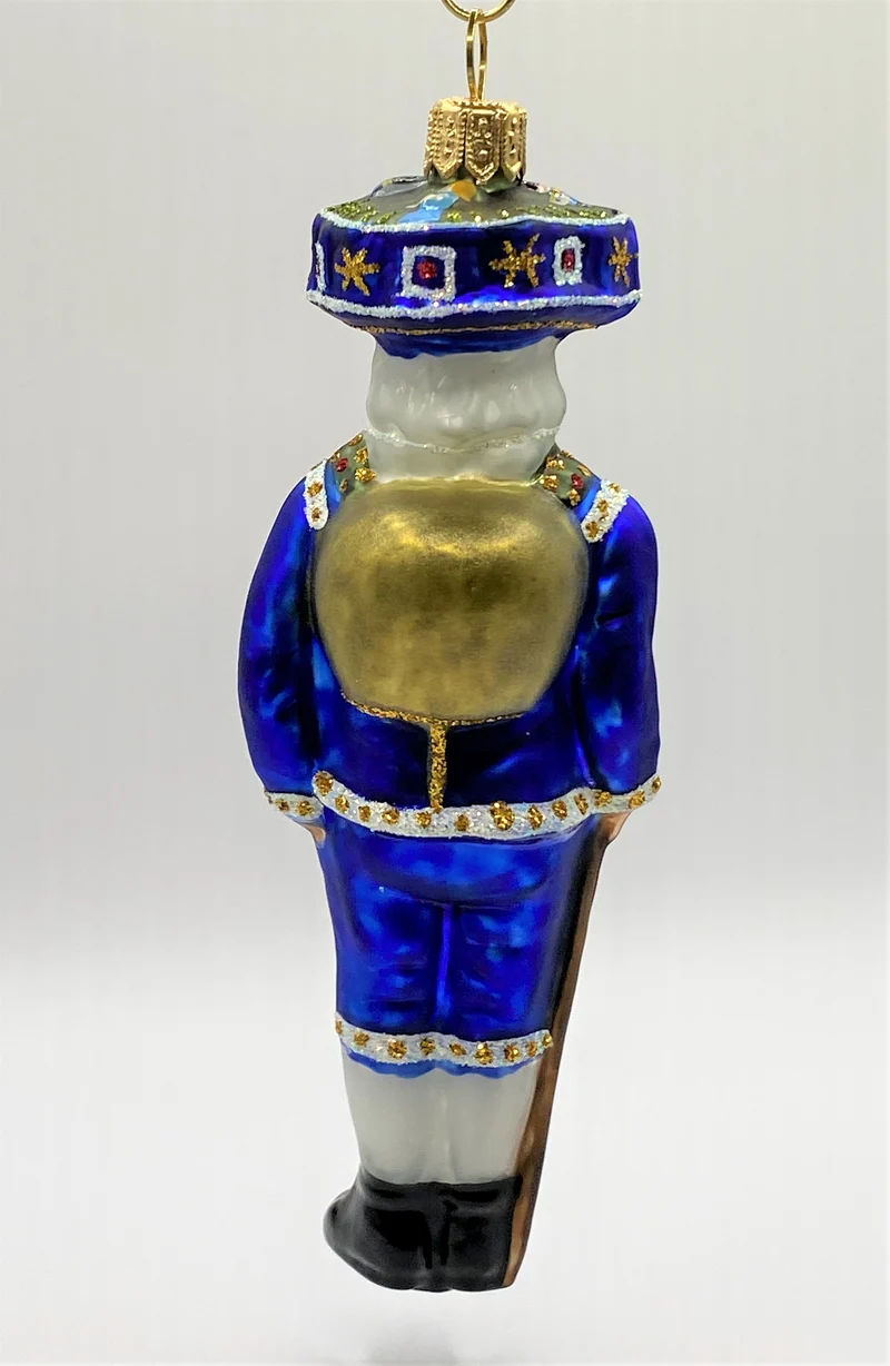 Silvesterklaus Schellenklaus Schön, blau