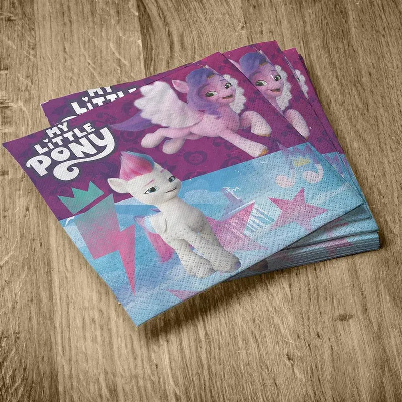 My Little Pony Servietten 33 cm, 20 Stück