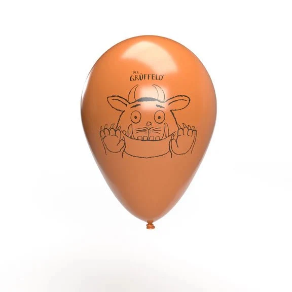 Die Gruffalo-Ballons Blau-Orange 25 cm 10 Stück