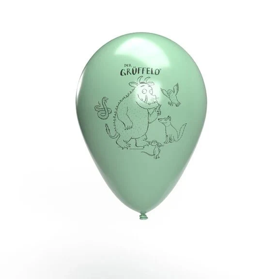 Die Gruffalo-Ballons Blau-Orange 25 cm 10 Stück