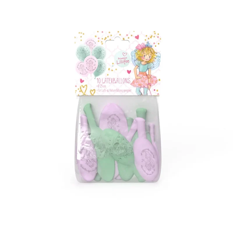 Prinzessin Lillifee Luftballons 25 cm, 10 Stück