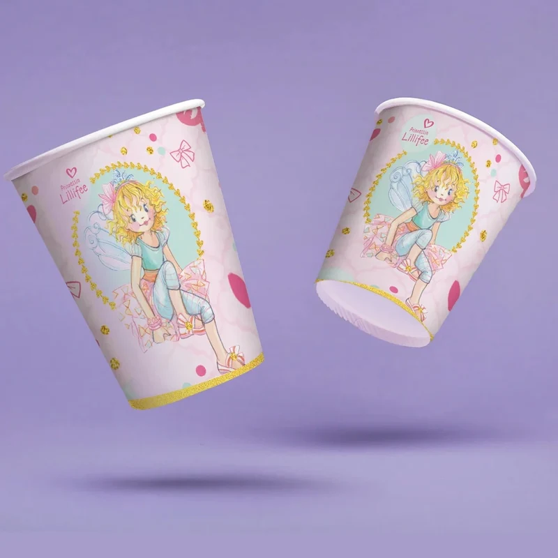 Prinzessin Lillifee-Becher 250 ml, 8er-Set