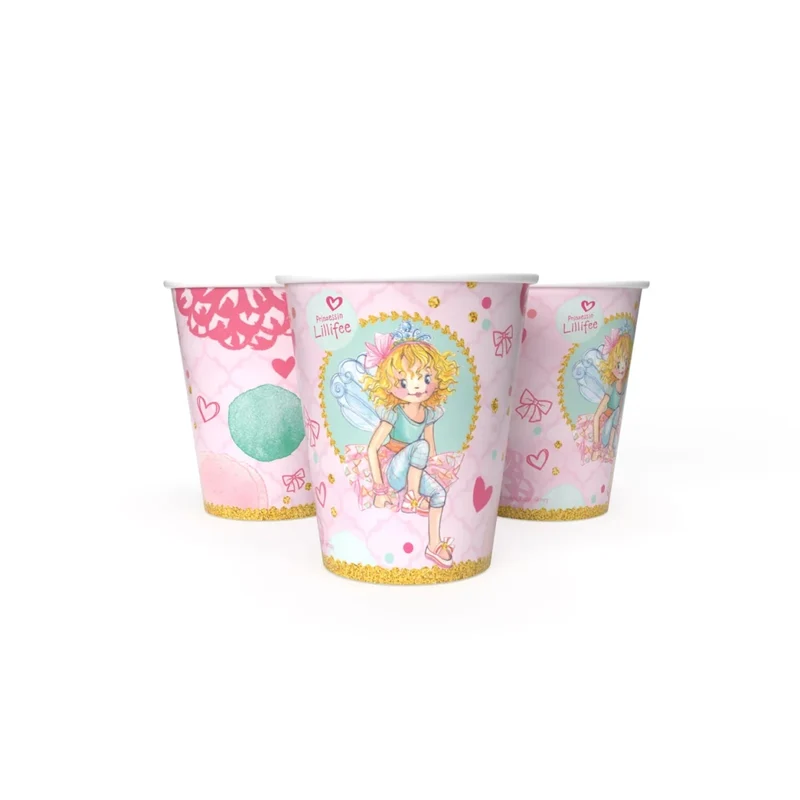 Prinzessin Lillifee-Becher 250 ml, 8er-Set