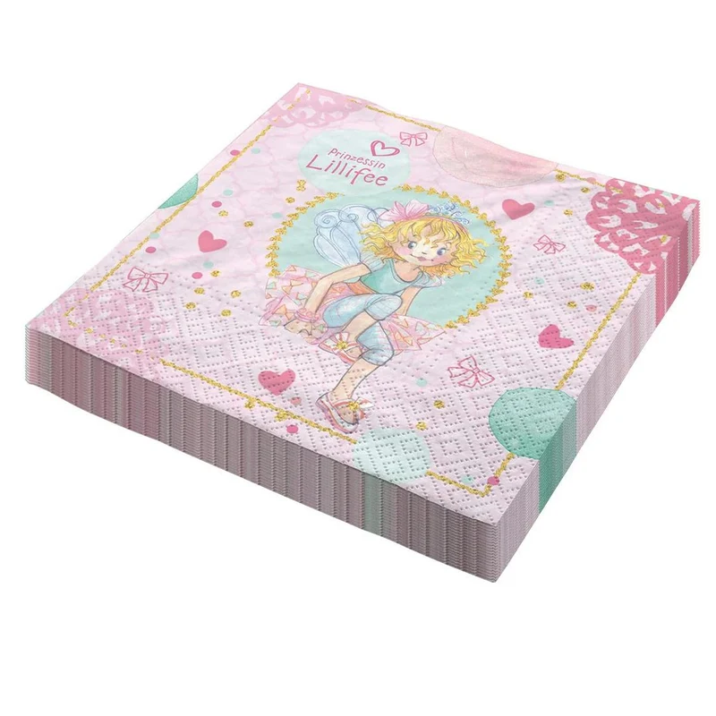 Prinzessin Lillifee Servietten 33 cm, 20 Stück