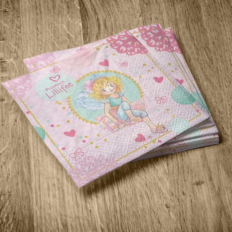 Prinzessin Lillifee Servietten 33 cm, 20 Stück