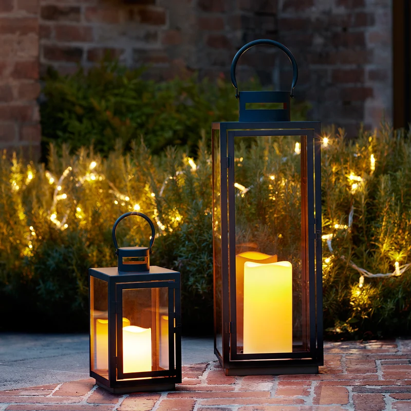 Große Malvern Batterie LED Laterne