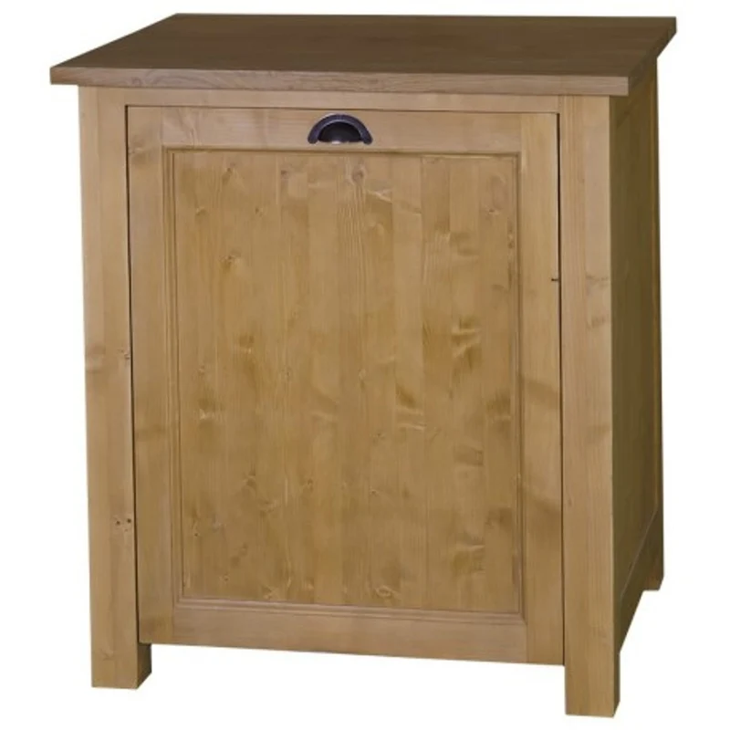 Casa Padrino Küchenschrank im Landhausstil mit Eichenholzplatte, 80 x 65 x 90 cm