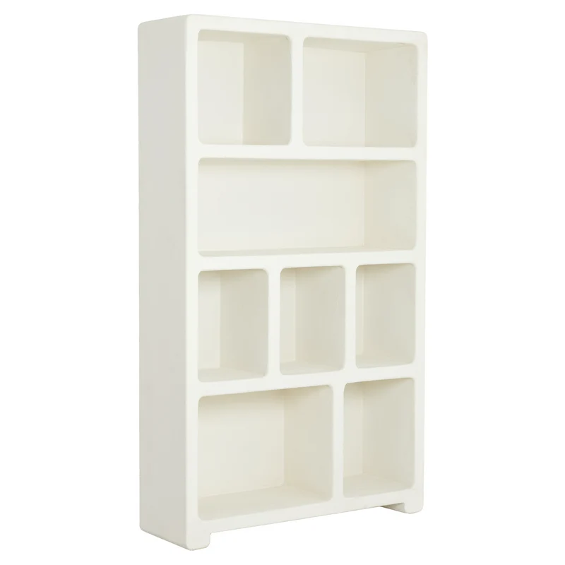 Regal NAHUA MDF crème 110x35x190cm