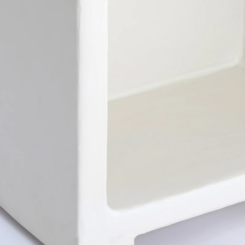 Regal NAHUA MDF crème 110x35x190cm
