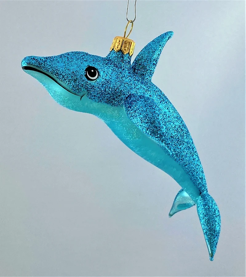 Glitzer-Delfin