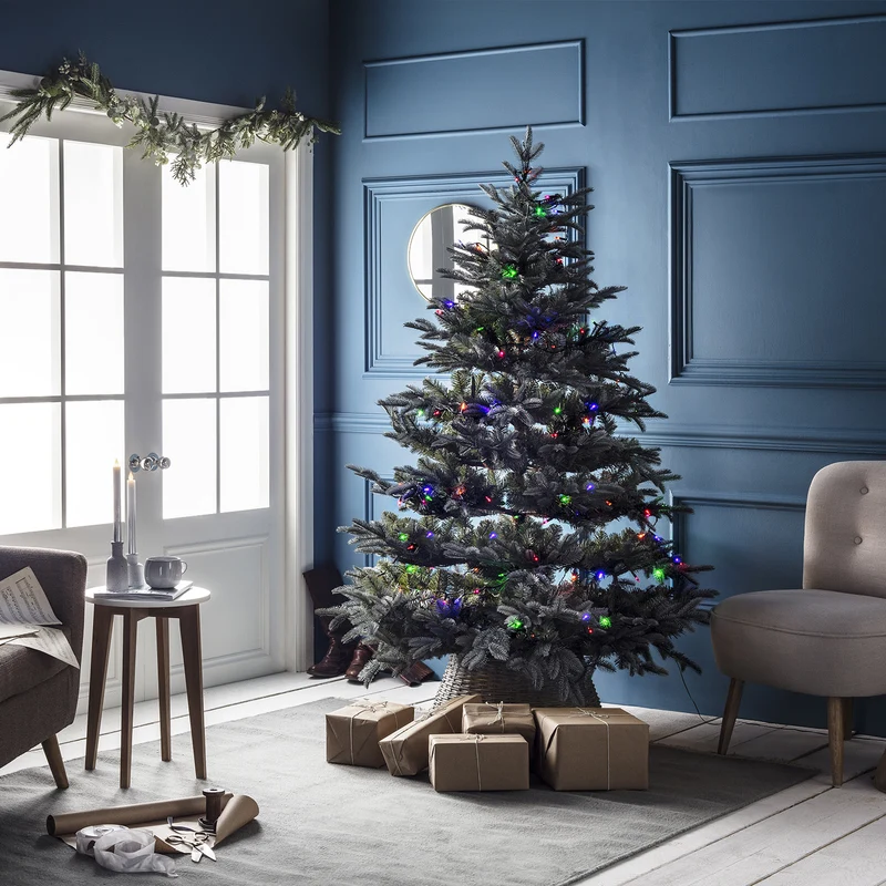 150er LED Lichterkette Weihnachtsbaumbeleuchtung bunt 15m