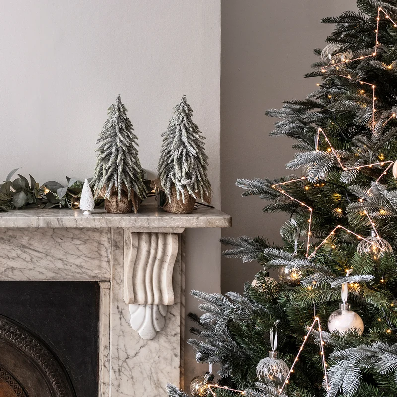 35cm Mini Weihnachtsbaum Fensterdeko Weihnachten