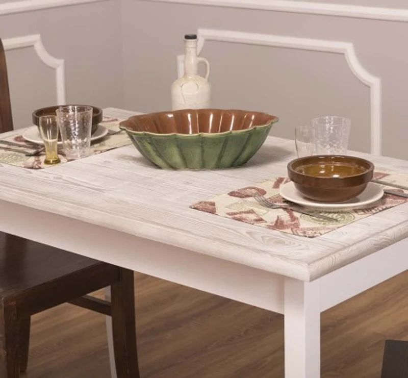 Casa Padrino Esstisch im Landhausstil, 120 x 70 x 78 cm