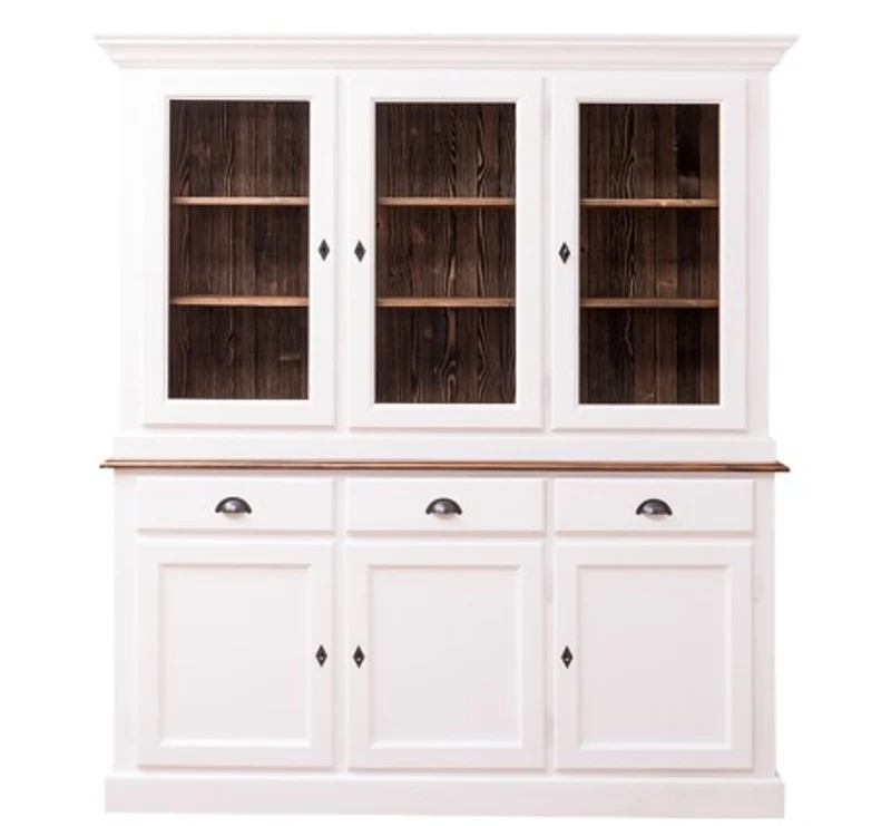 Casa Padrino Sideboard im Landhausstil mit 3 Türen, 178 x 45 x 200 cm