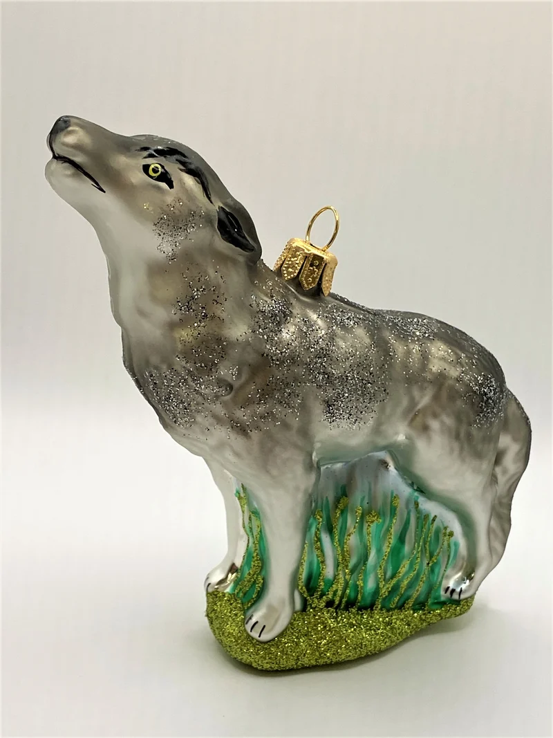 Heulender Wolf
