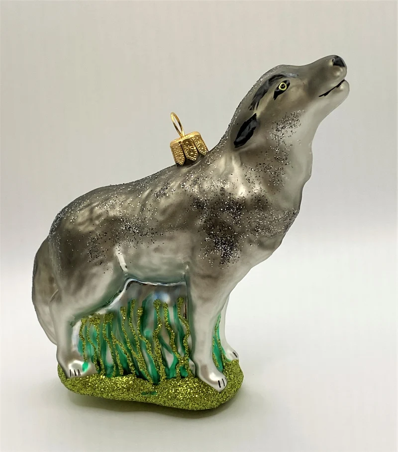 Heulender Wolf
