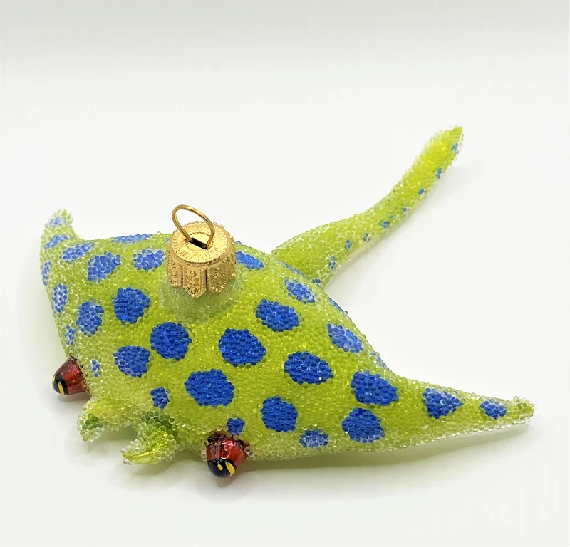 Stingray, Stachelrochen grün blau