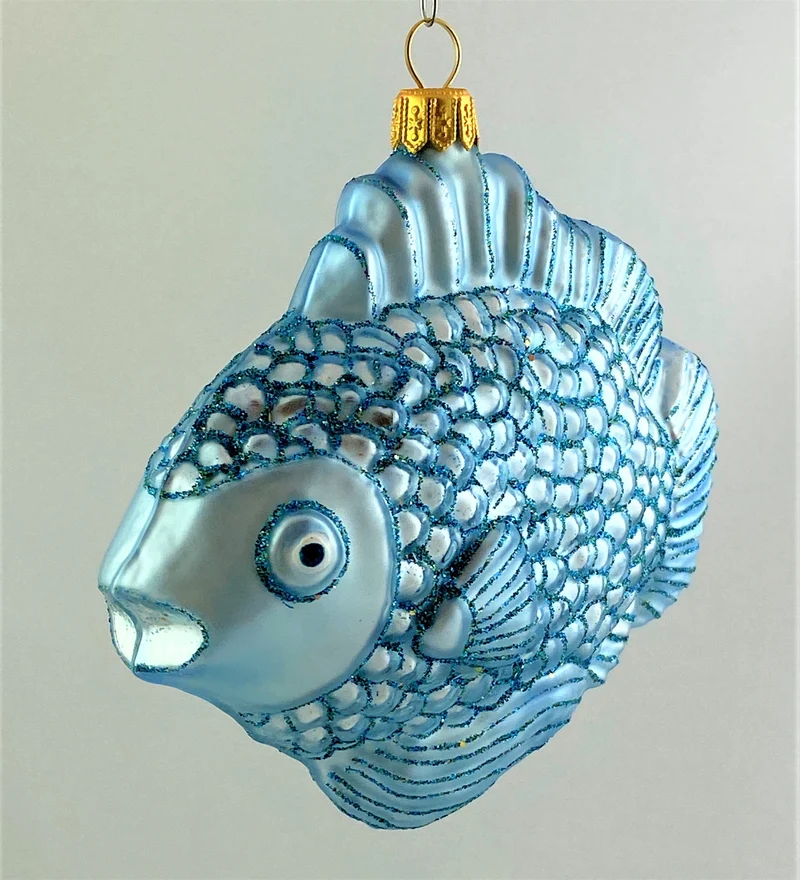 Grosser hellblauer Fisch