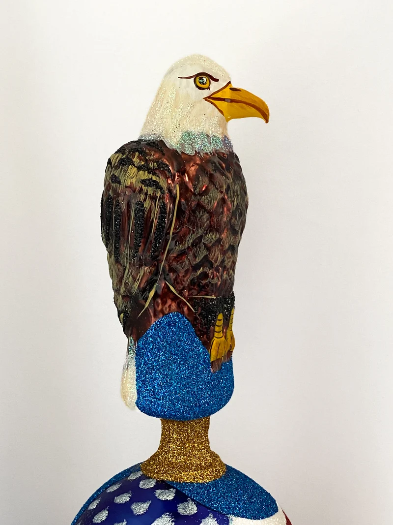 Baumspitze USA mit Weisskopf-Seeadler