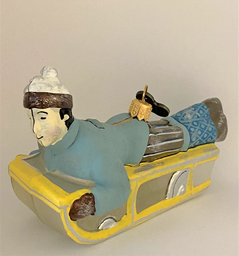 Schlittenfahrer