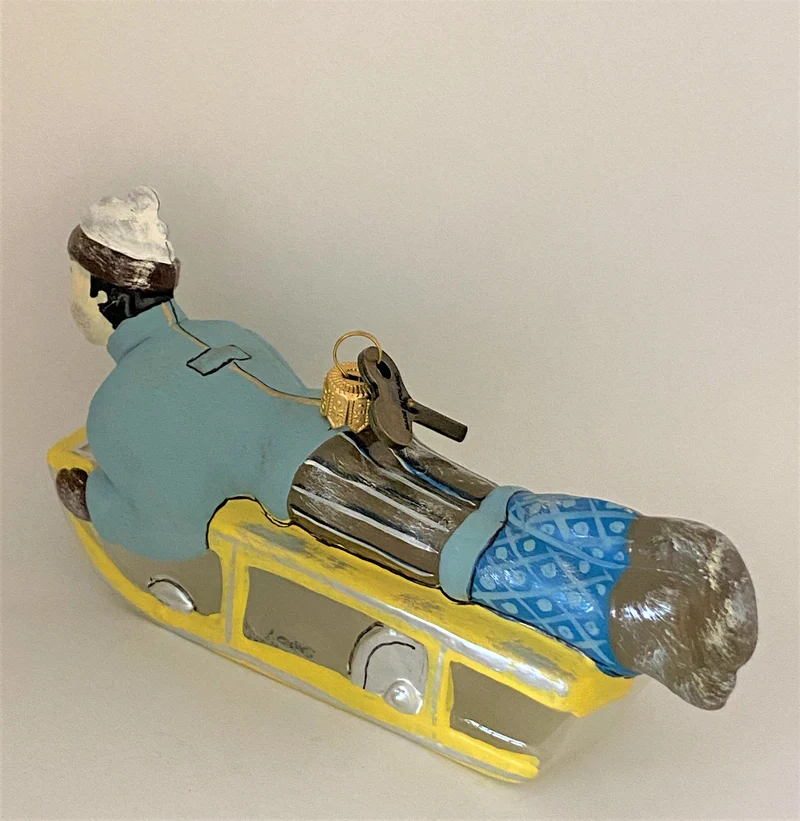 Schlittenfahrer