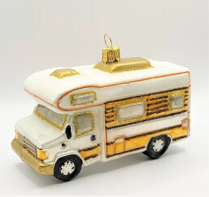 Weisser Camper, Wohnmobil