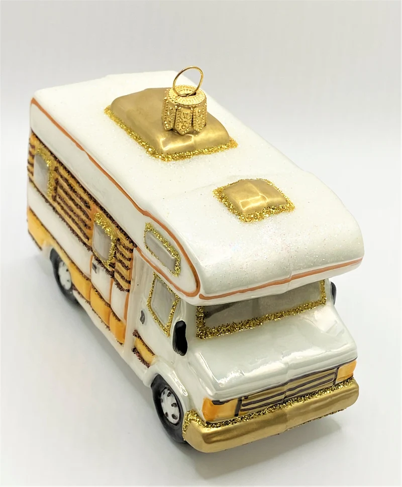 Weisser Camper, Wohnmobil