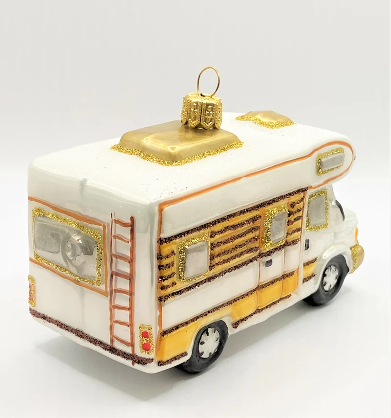 Weisser Camper, Wohnmobil