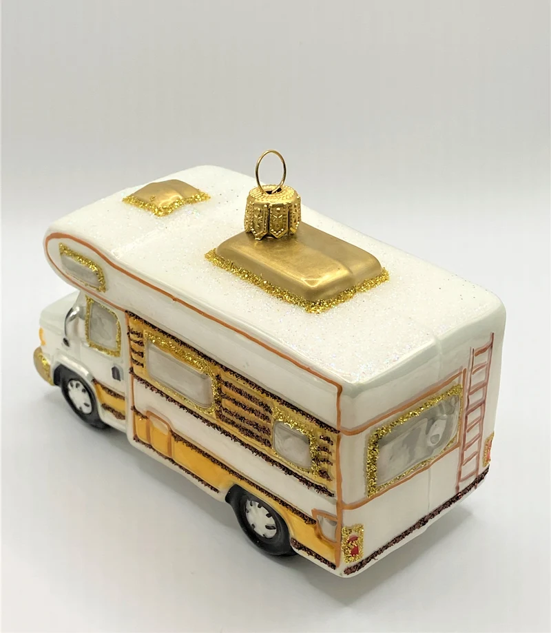 Weisser Camper, Wohnmobil