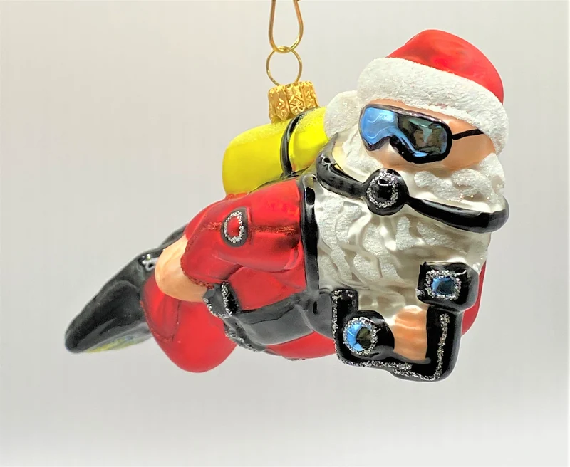 Taucher Santa