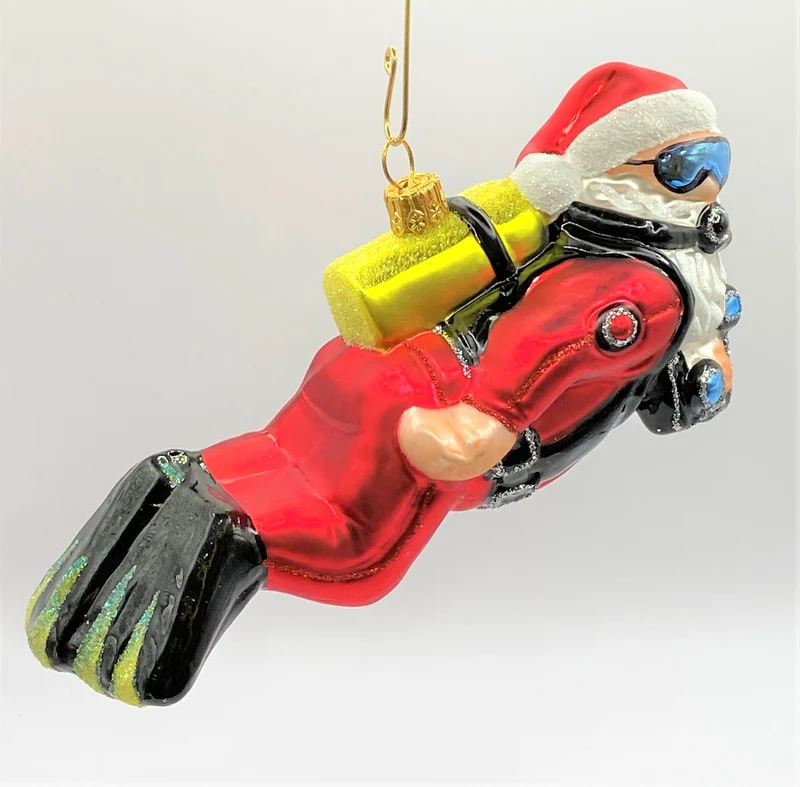 Taucher Santa